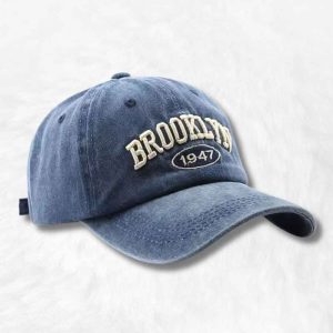 Casquette Américaine Brooklyn Bleu !